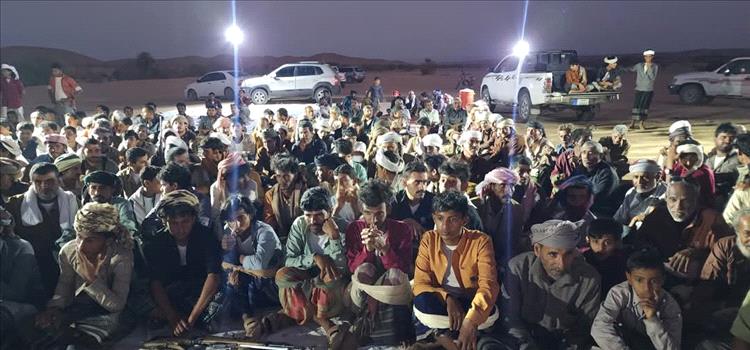 مهرجان تراثي سنوي لقبيلة بيت القرزات في غيل بن يمين