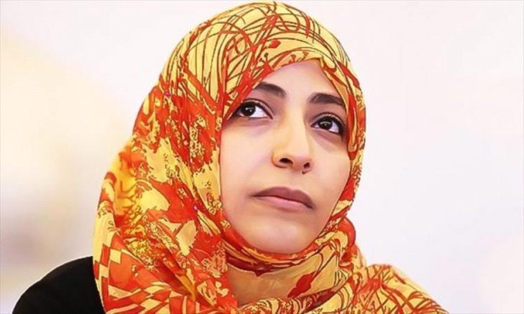 ‏توكل كرمان تدين استهداف إيران وتدعو لنزع الأسلحة النووية من جميع دول المنطقة